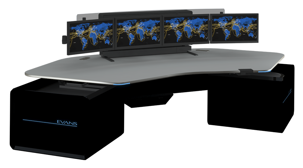 Cyber Security Control Room - Advanced Threat Monitoring Consoles ...